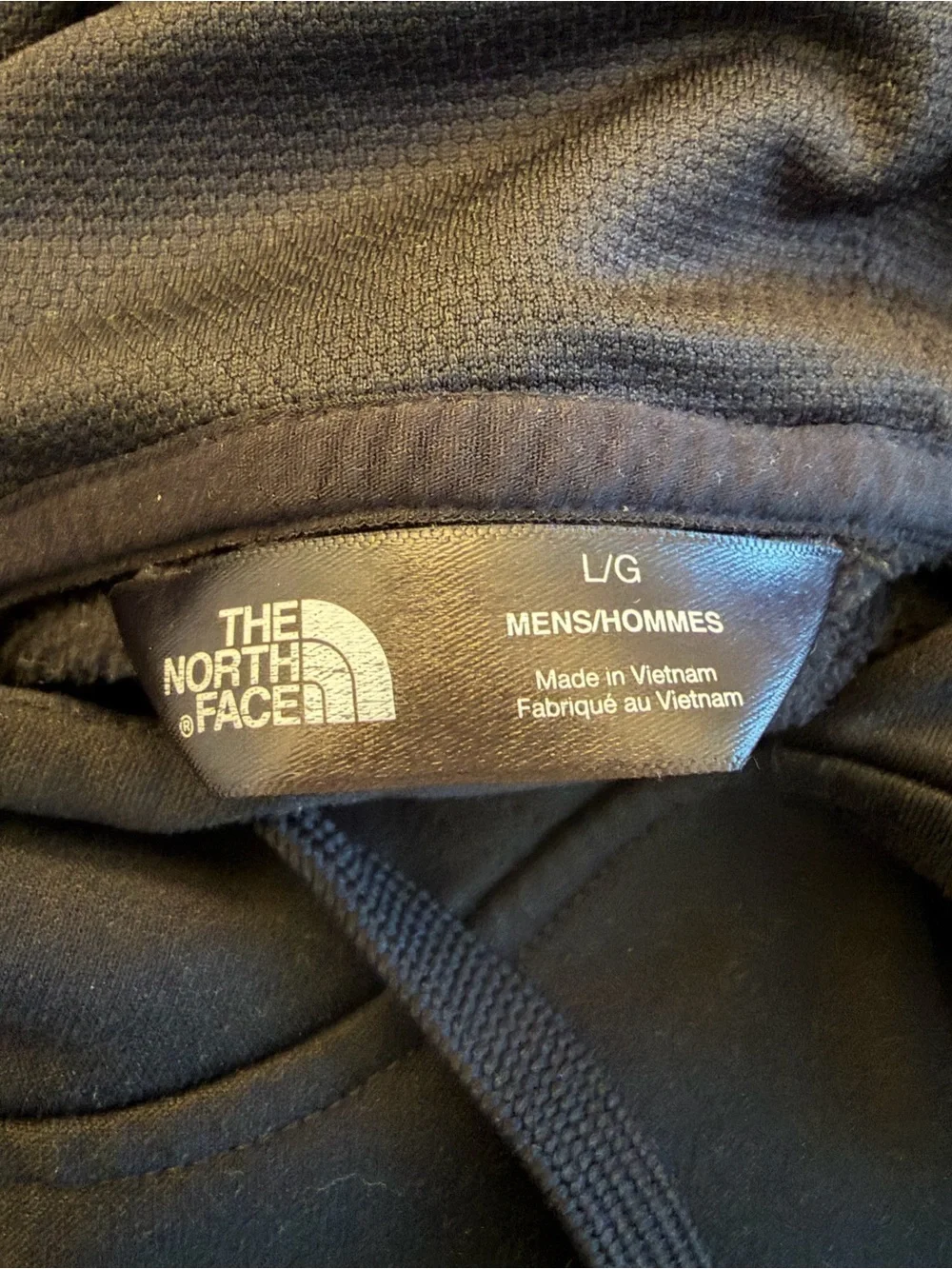 The North Face Men's Black Pullover Hoodie with Logo Men’s size Large